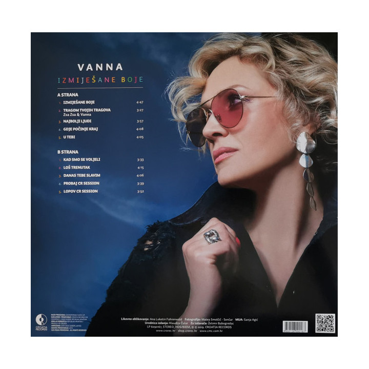 Vanna – Izmiješane Boje - 1LP