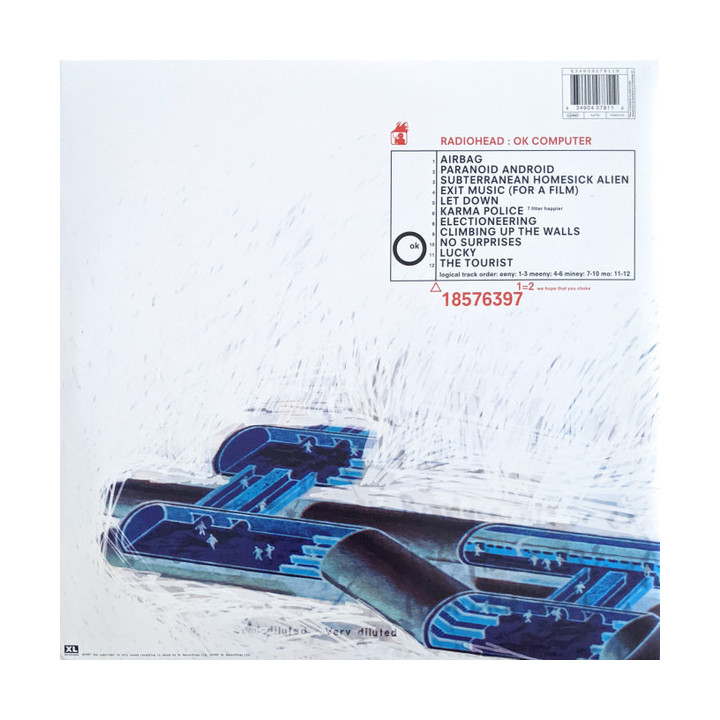 RADIOHEAD - OK COMPUTER - 2LP