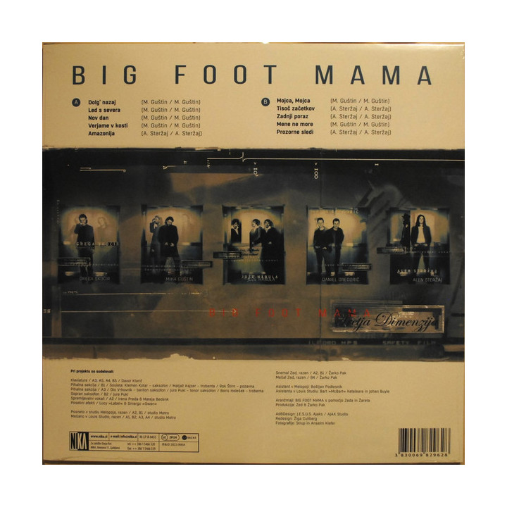 Big Foot Mama – Tretja Dimenzija - 1LP