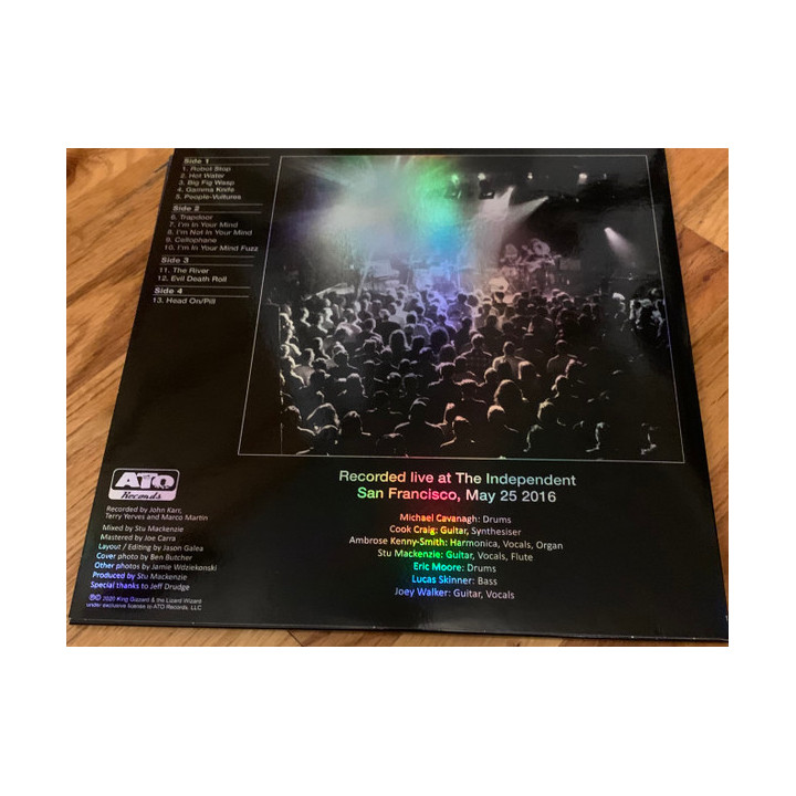 King Gizzard And The Lizard Wizard – Live In San Francisco '16 - 2LP