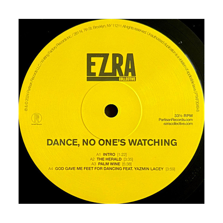 Ezra Collective – Dance, No One's Watching (Deluxe) - 2LP