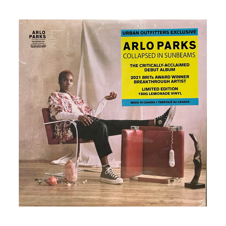 Arlo Parks – Collapsed In Sunbeams - 1LP front cover