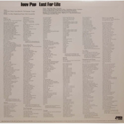 IGGY  POP -  Lust For Life LP