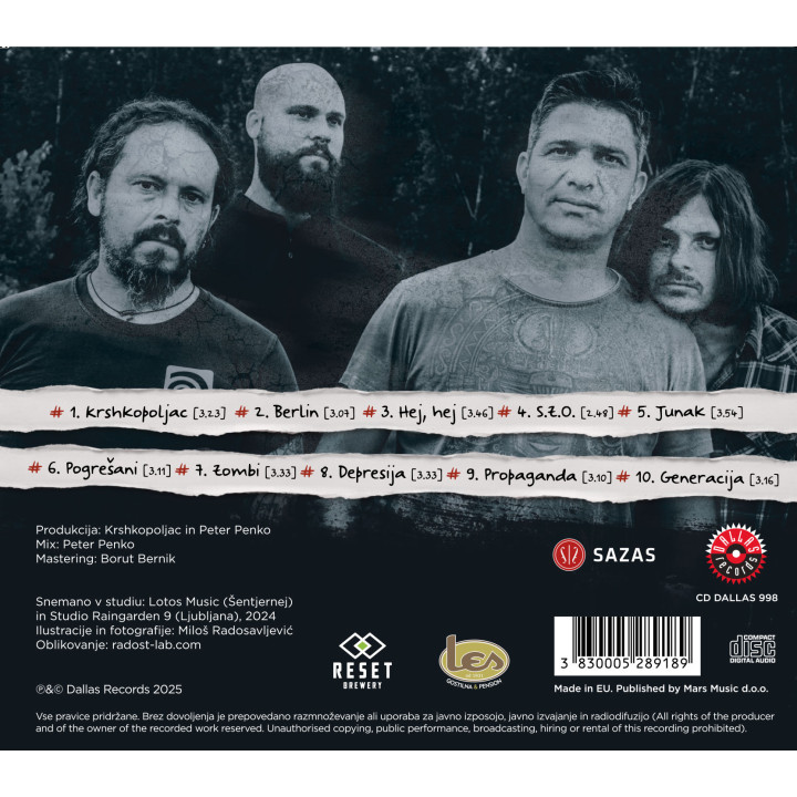 KRSHKOPOLJAC - PROPAGANDA CD