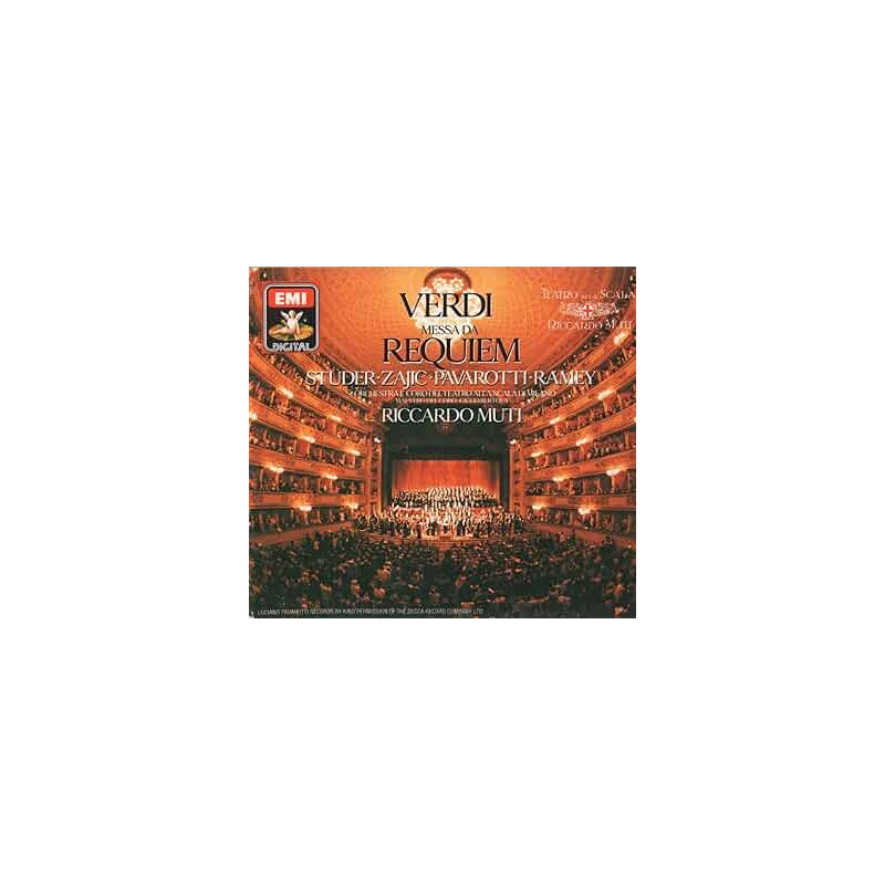 PAVAROTTI/MUTI/SCALA DI  - MESSA DA REQUIEM - 2CD