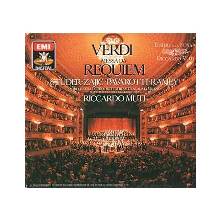 PAVAROTTI/MUTI/SCALA DI  - MESSA DA REQUIEM - 2CD
