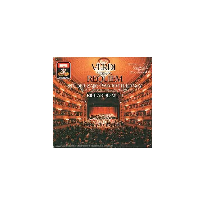 PAVAROTTI/MUTI/SCALA DI  - MESSA DA REQUIEM - 2CD