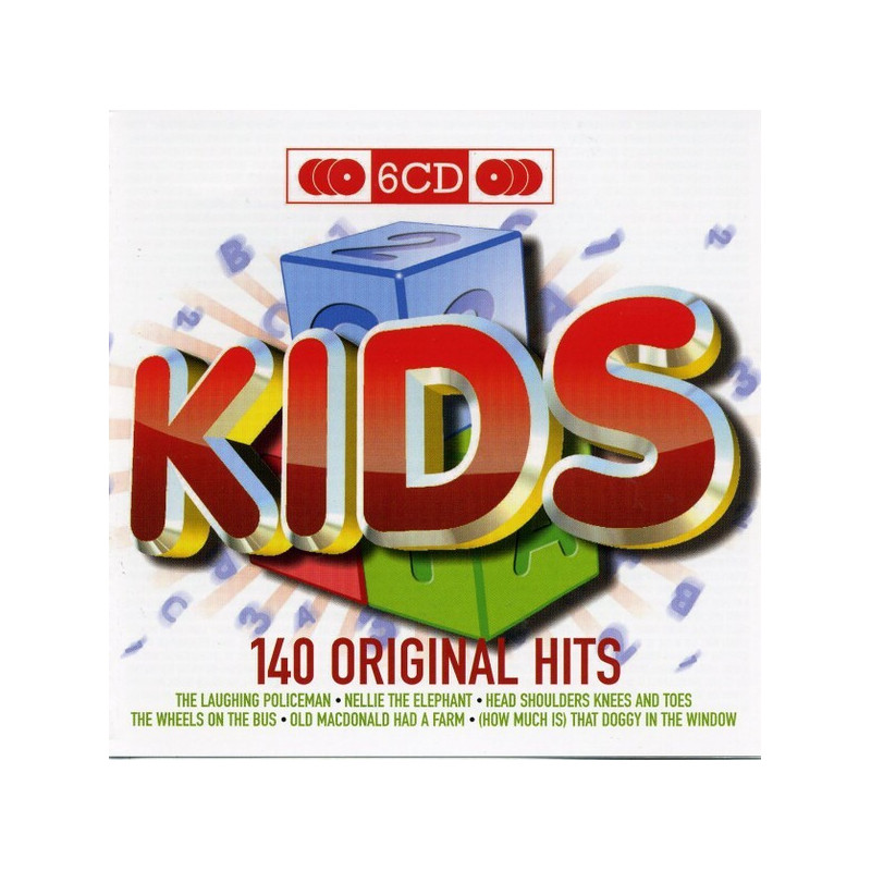 VARIOUS ARTISTS - ORIGINAL HITS -  KIDS - 6CD