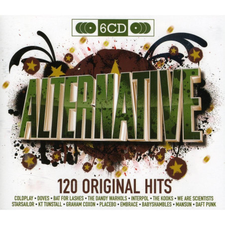 VARIOUS ARTISTS - ORIGINAL HITS -  ALTERNATIVE - 6CD