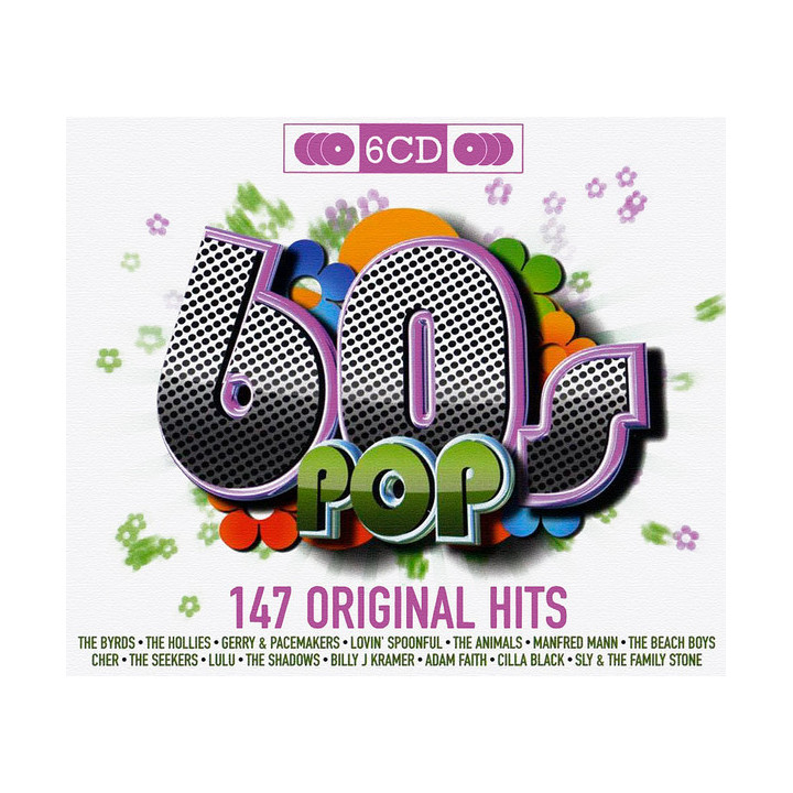 VARIOUS ARTISTS - ORIGINAL HITS - 60'S POP - 6CD