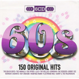VARIOUS ARTISTS - ORIGINAL HITS -  SIXTIES - 6CD
