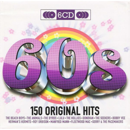 VARIOUS ARTISTS - ORIGINAL HITS -  SIXTIES - 6CD