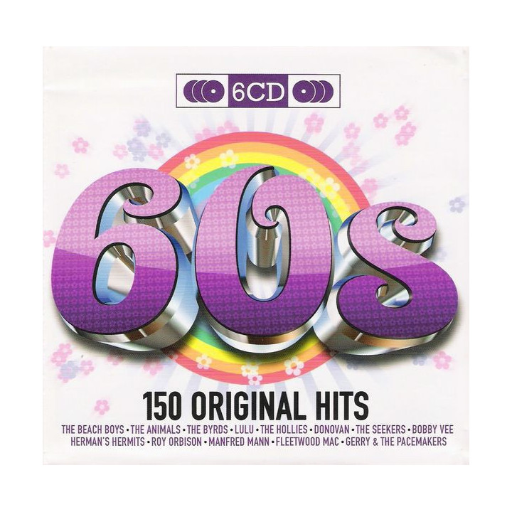 VARIOUS ARTISTS - ORIGINAL HITS -  SIXTIES - 6CD