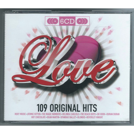 VARIOUS ARTISTS - ORIGINAL HITS -  LOVE - 6CD