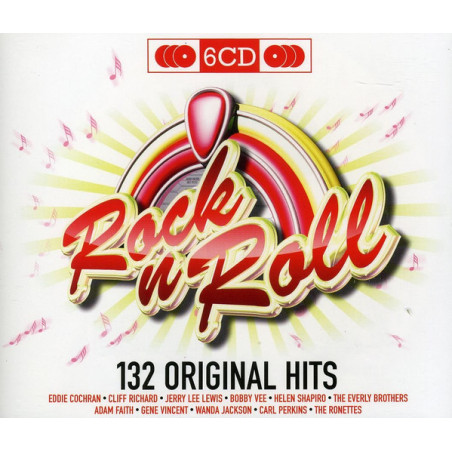 VARIOUS ARTISTS - ORIGINAL HITS -  ROCK 'N' ROLL - 6CD