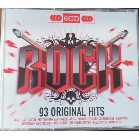 VARIOUS ARTISTS - ORIGINAL HITS -  ROCK - 6CD