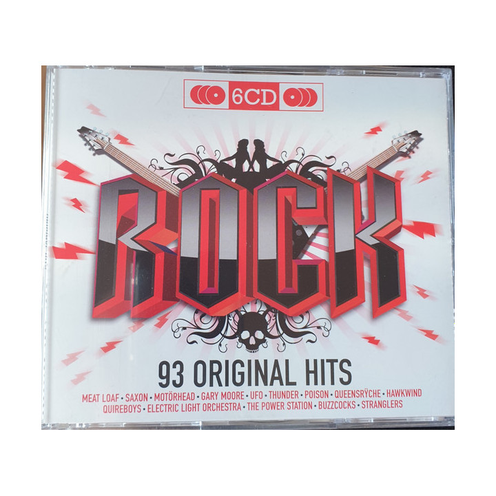 VARIOUS ARTISTS - ORIGINAL HITS -  ROCK - 6CD