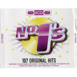 VARIOUS ARTISTS - ORIGINAL HITS -  NUMBER 1's - 6CD