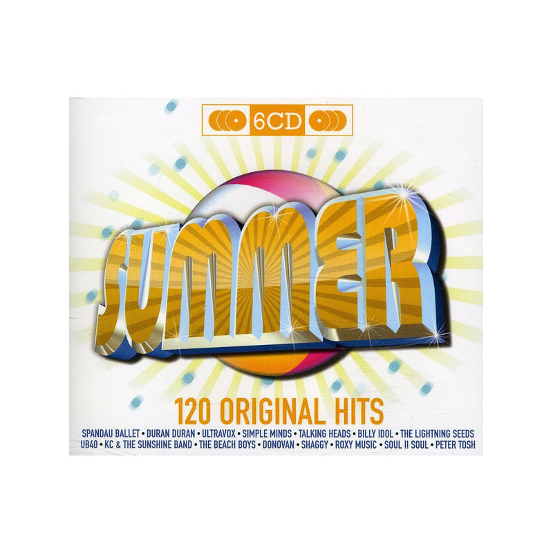 VARIOUS ARTISTS - ORIGINAL HITS -  SUMMER - 6CD