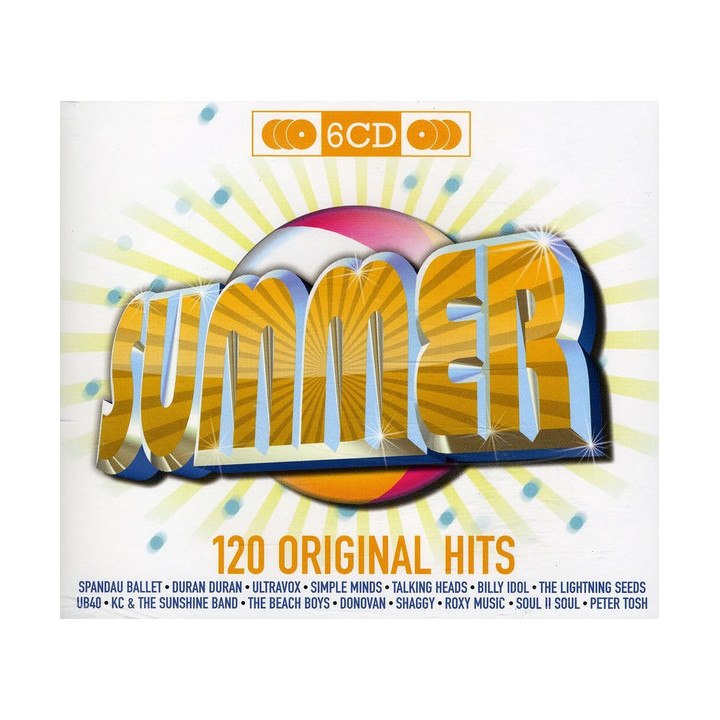 VARIOUS ARTISTS - ORIGINAL HITS -  SUMMER - 6CD
