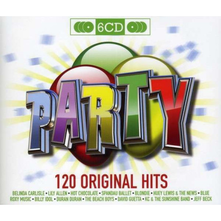 VARIOUS ARTISTS - ORIGINAL HITS -  PARTY - 6CD