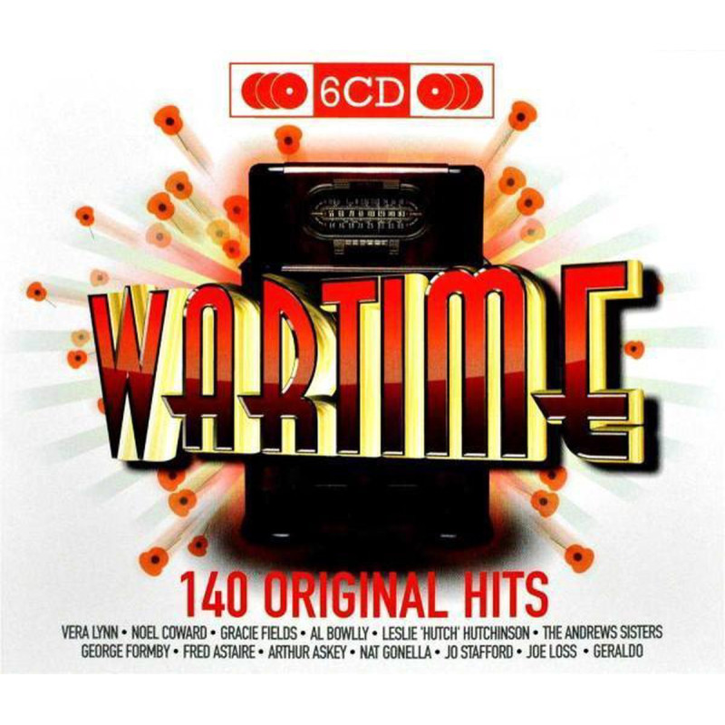 VARIOUS ARTISTS - ORIGINAL HITS - WARTIME - 6CD