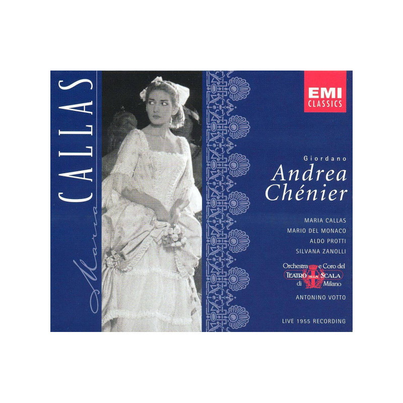 CALLAS/GIORDANO - ANDREA CHENIER - 1CD