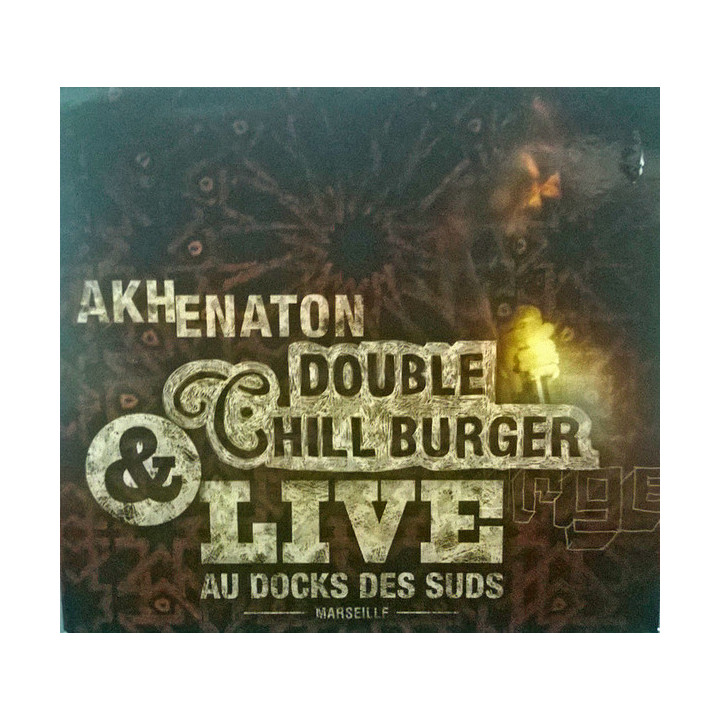 AKHENATON - DOUBLE CHILL BURGER&LIVE DVD - 3CD