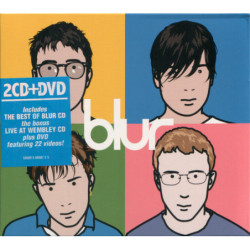 BLUR - BEST OF/LIVE AT WEMBLEY/+DVD VIDEOS - 2CD/D