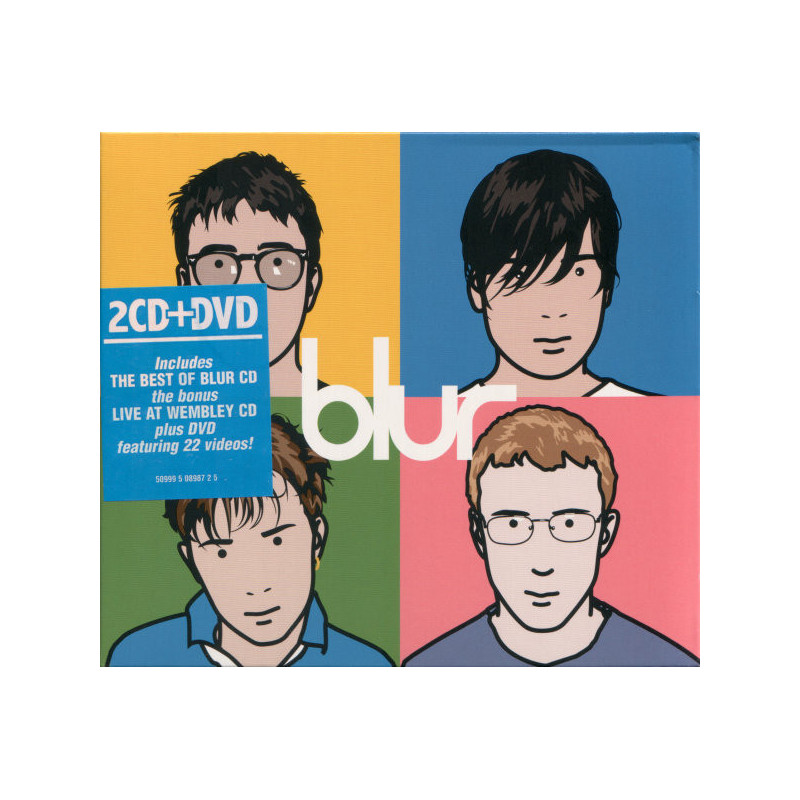 BLUR - BEST OF/LIVE AT WEMBLEY/+DVD VIDEOS - 2CD/D