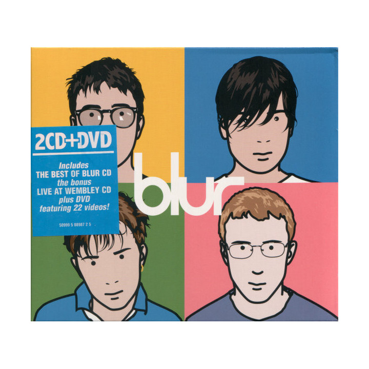 BLUR - BEST OF/LIVE AT WEMBLEY/+DVD VIDEOS - 2CD/D