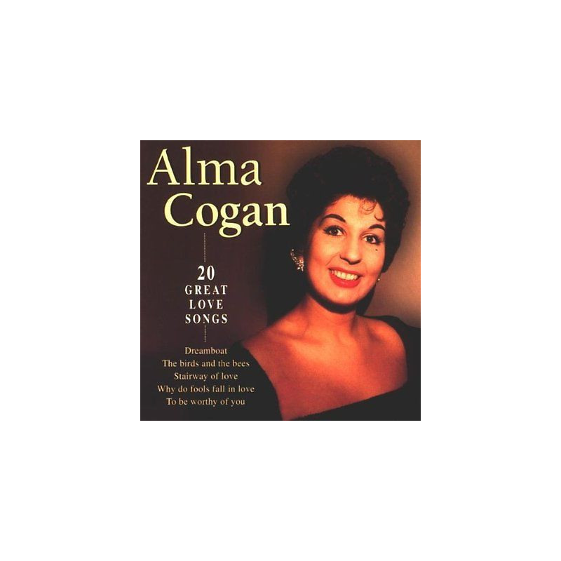 COGAN ALMA/CD            B2915 - 20 GREAT LOVE SONGS - 1CD