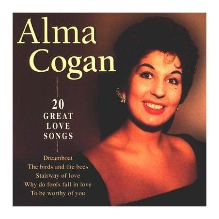 COGAN ALMA/CD            B2915 - 20 GREAT LOVE SONGS - 1CD