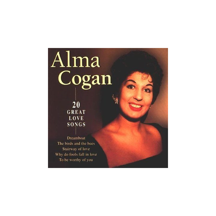 COGAN ALMA/CD            B2915 - 20 GREAT LOVE SONGS - 1CD