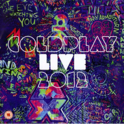 COLDPLAY - LIVE 2012 - CD/DV