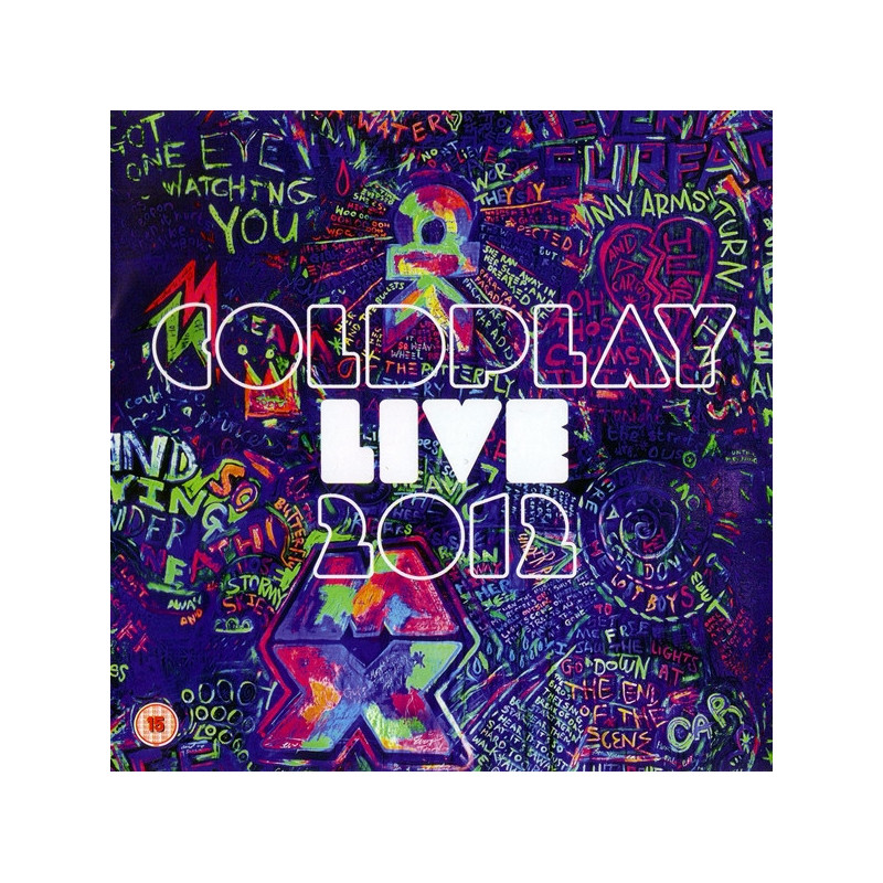 COLDPLAY - LIVE 2012 - CD/DV
