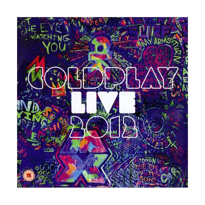 COLDPLAY - LIVE 2012 - CD/DV