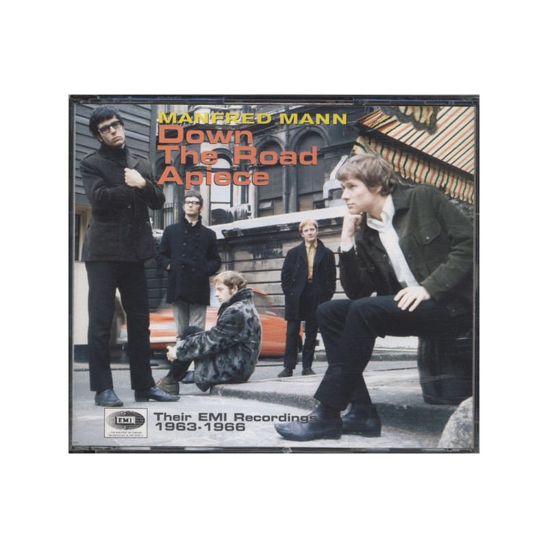 MANFRED MANN - DOWN THE ROAD APIECE - 4CD