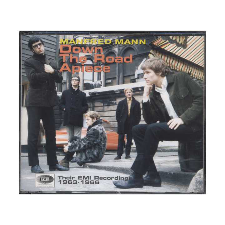 MANFRED MANN - DOWN THE ROAD APIECE - 4CD