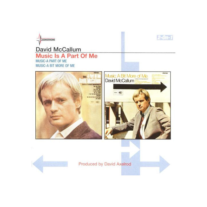 MCCALLUM DAVID           B3476 - MISIC IS A PART OF ME - 1CD