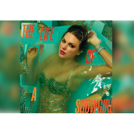 Taylor Swift - The Life of a Showgirl: Sweat and Vanilla Perfume Portofino (Orange Glitter LP)