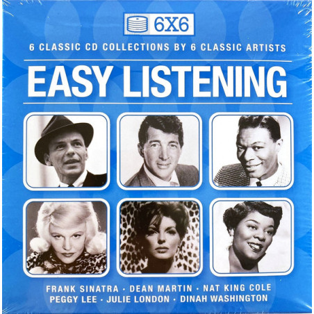 VARIOUS ARTISTS - 6X6 - EAZY LISTENING - 6CD