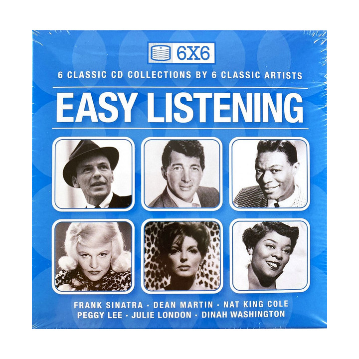 VARIOUS ARTISTS - 6X6 - EAZY LISTENING - 6CD