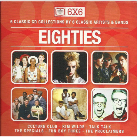 VARIOUS ARTISTS - 6X6 - EIGHTIES - 6CD