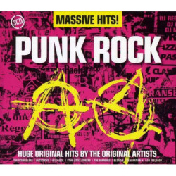 VARIOUS ARTISTS - MASSIVE HITS: PUNK ROCK - 4CD