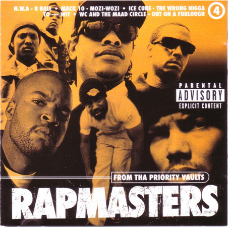 VARIOUS.... - RAPMASTERS 4 - 1CD