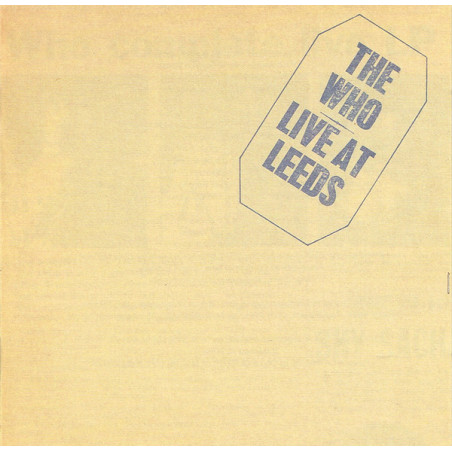 WHO THE - LIVE AT LEEDS - 1CD