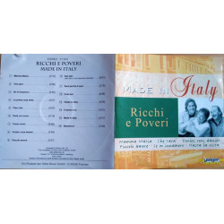 RICCHI E POVERI - MADE IN ITALY - 1CD