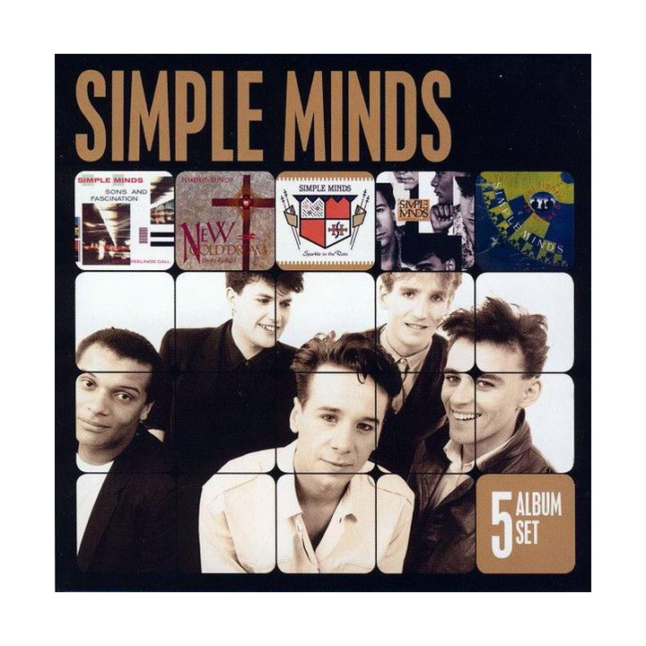 SIMPLE MINDS - 5 ALBUM SET - 5CD