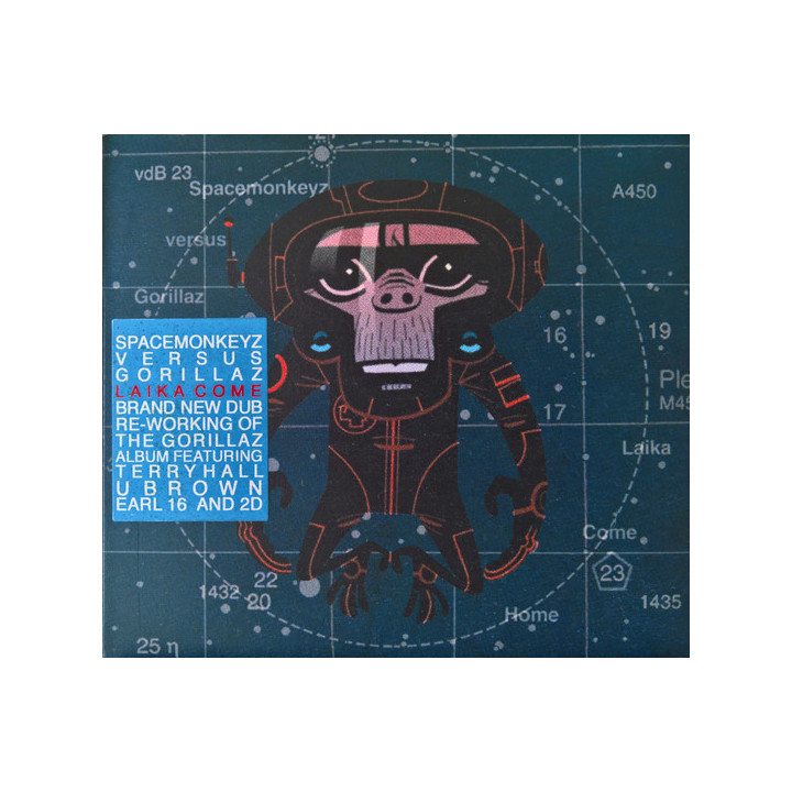 SPACEMONKEYZ VS.GORILLAZ B4654 - LAIKA COME HOME - 1CD